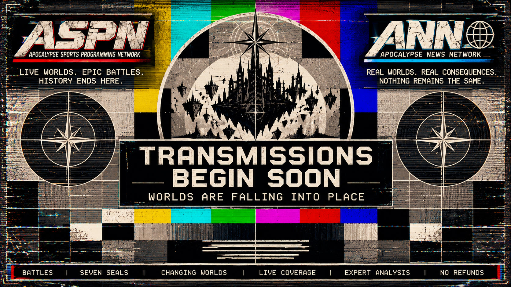 ASPN and ANN: transmissions begin soon. Worlds are falling into place.